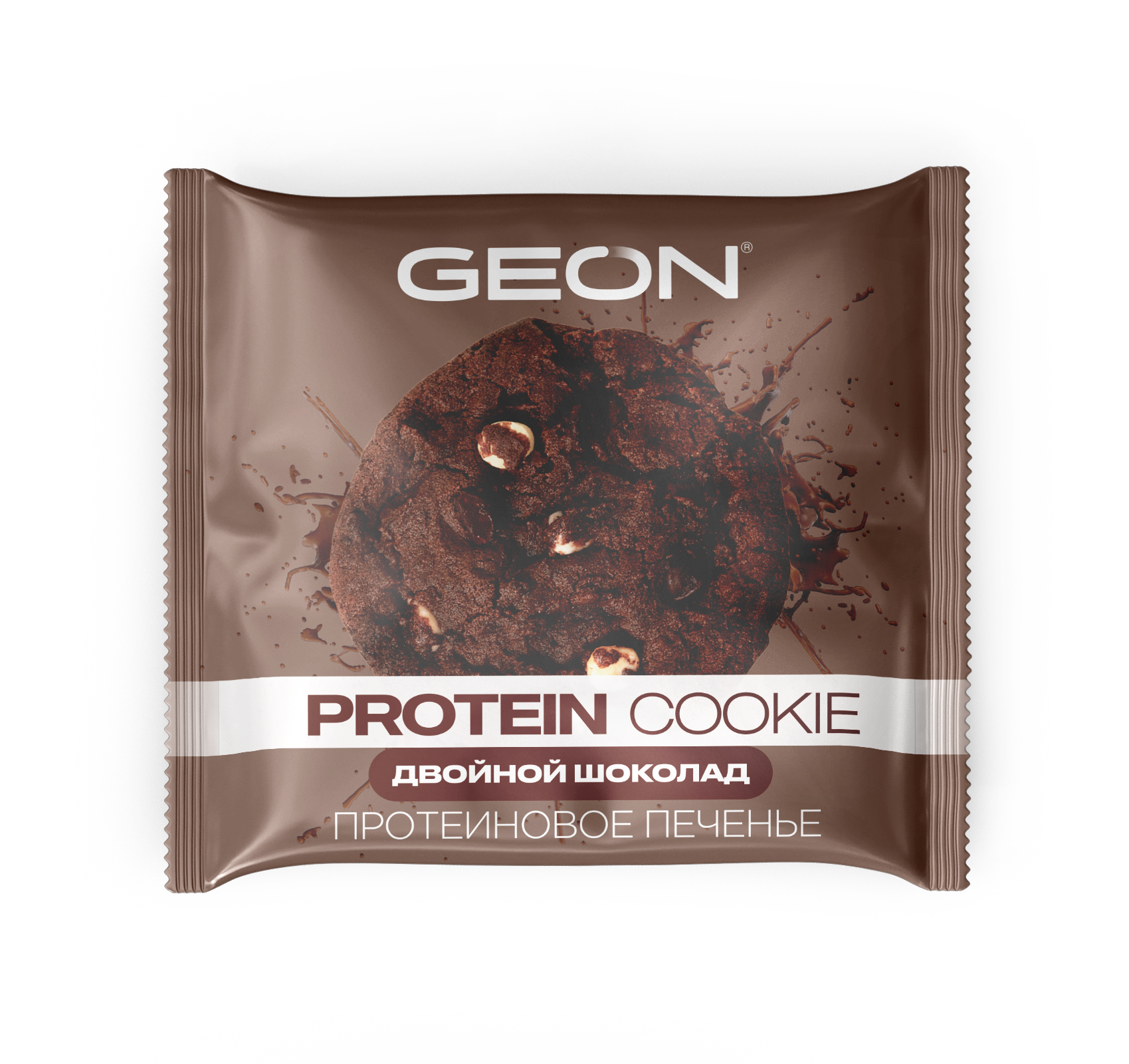 Протеиновое печенье GEON™ PROTEIN COOKIE Двойной шоколад, 25% белка (40 г х 10 шт.)